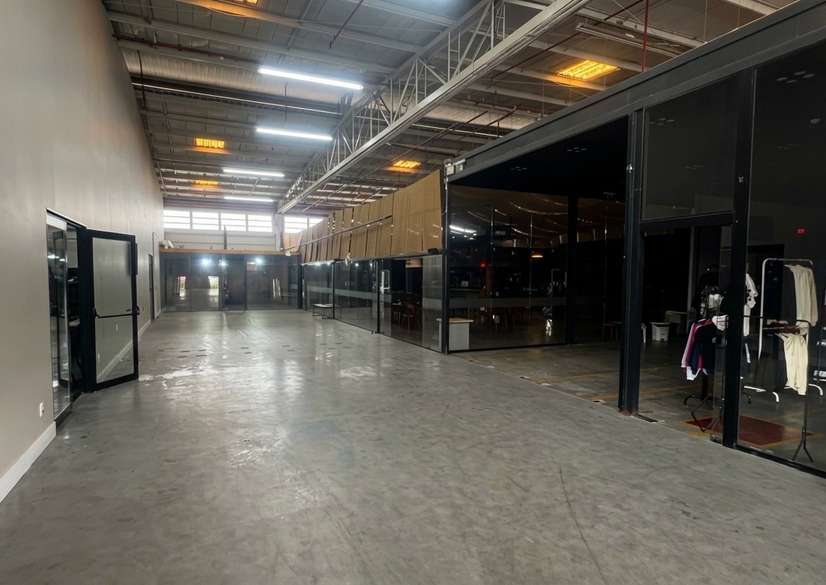 Área de circulação e foyer do centro de eventos